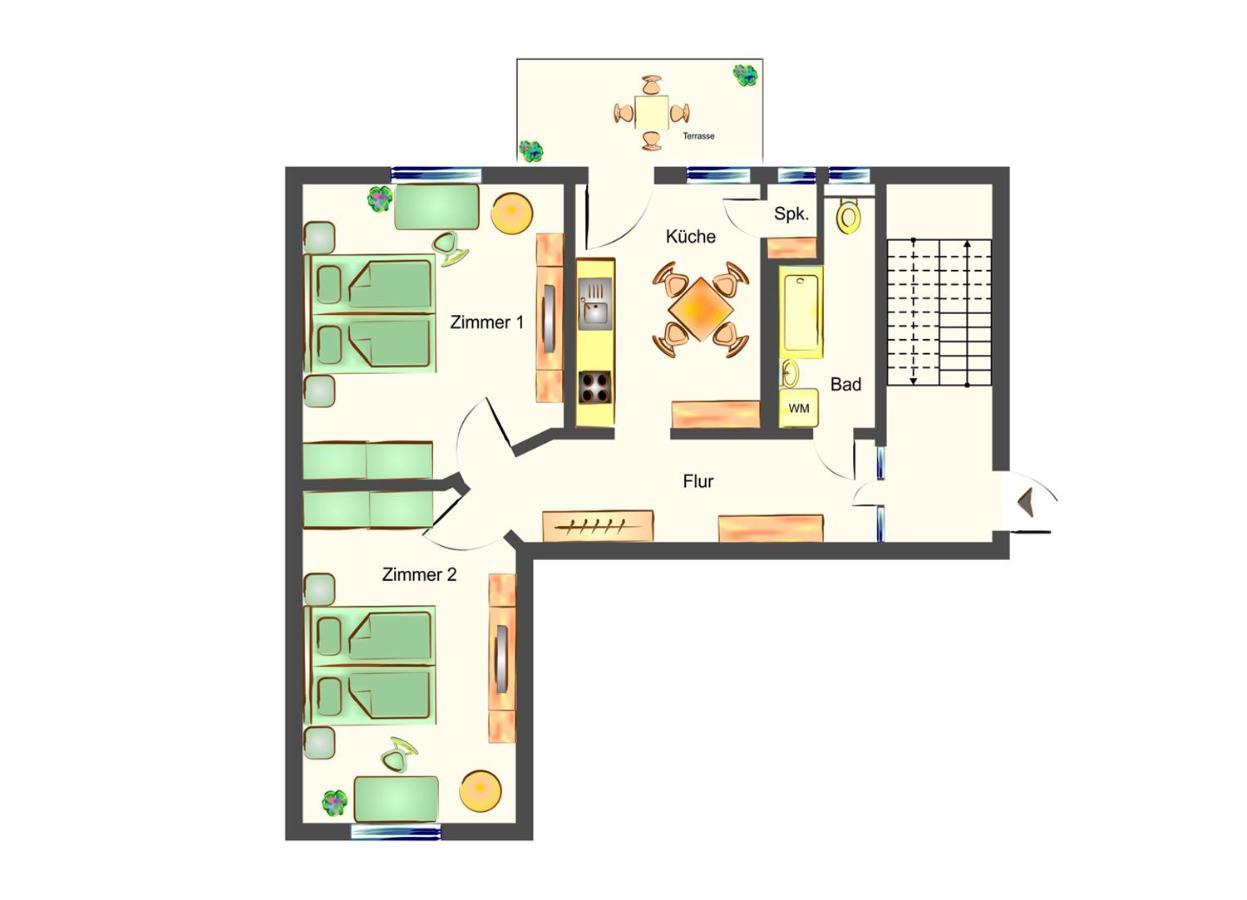 Haus Sonnenschein Ferienwohnung Ole Heringsdorf  Kültér fotó